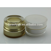 Kunststoff Acryl Kosmetik Sahne Gläser Großhandel 2ml 5ml 10ml 15ml 30ml 50ml 100ml